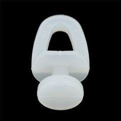 20pcs Curtain Track Rollers Plastic Drapery Rail Sliding Glider