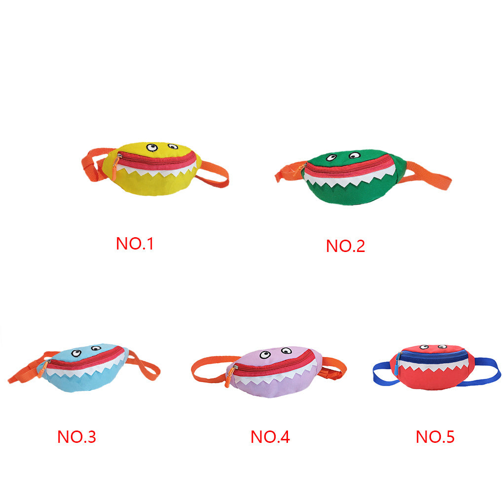 Kids Baby Girl Waist Pack Cartoon Chest Bag Zip Money Shoulder Belt Bag