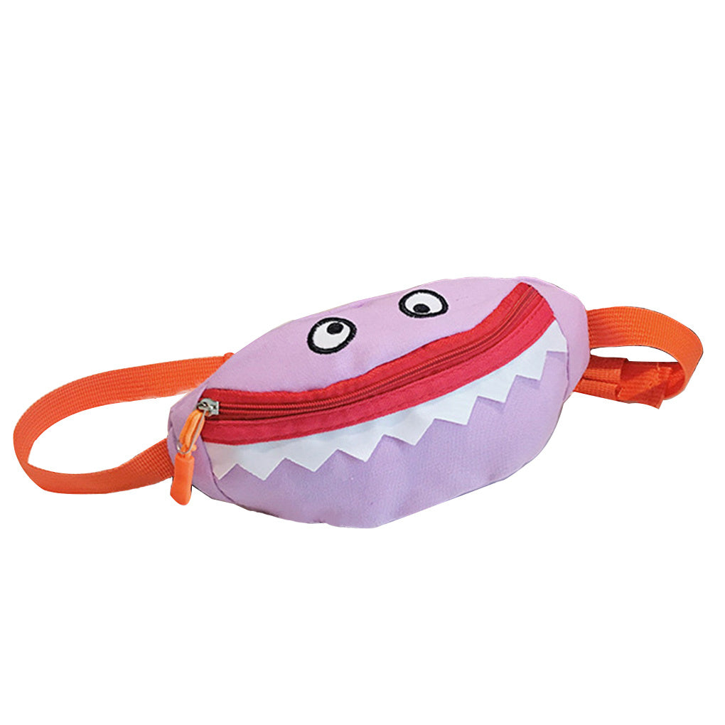 Kids Baby Girl Waist Pack Cartoon Chest Bag Zip Money Shoulder Belt Bag