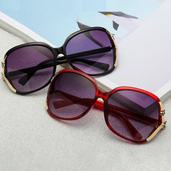Camellia Round Sunglasses UV400 Hollow Out Glasses