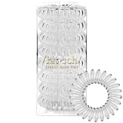 Spiral Hair Ties Waterproof Ponytail Holder Solid Hair Accessories