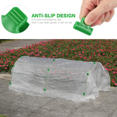 10pcs Greenhouse Film Clamps for Plant Stakes