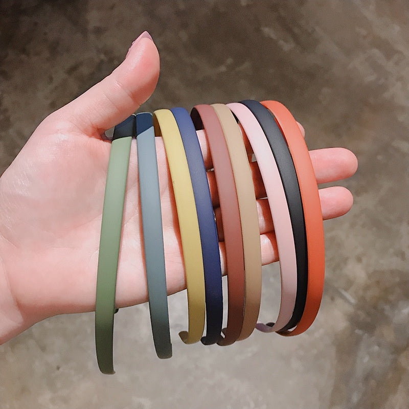 Women's Solid Headband Stylish Non slip Hair Accessories