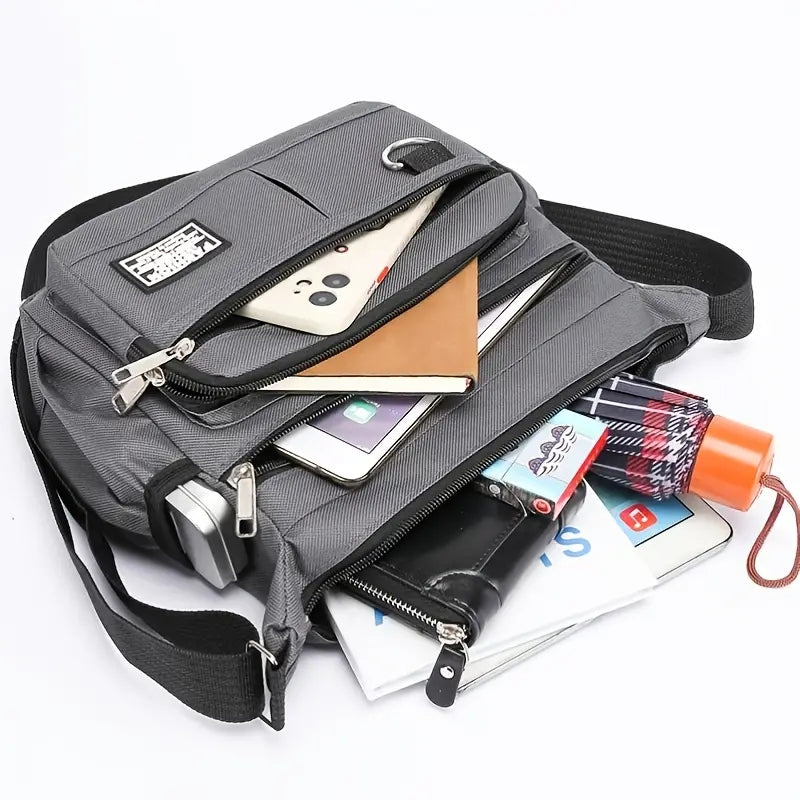 Horizontal Pocket Men's Bag Oxford Cloth Shoulder Bag Men's Messenger Bag