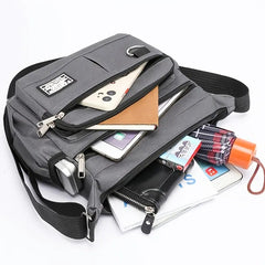 Horizontal Pocket Men's Bag Oxford Cloth Shoulder Bag Men's Messenger Bag