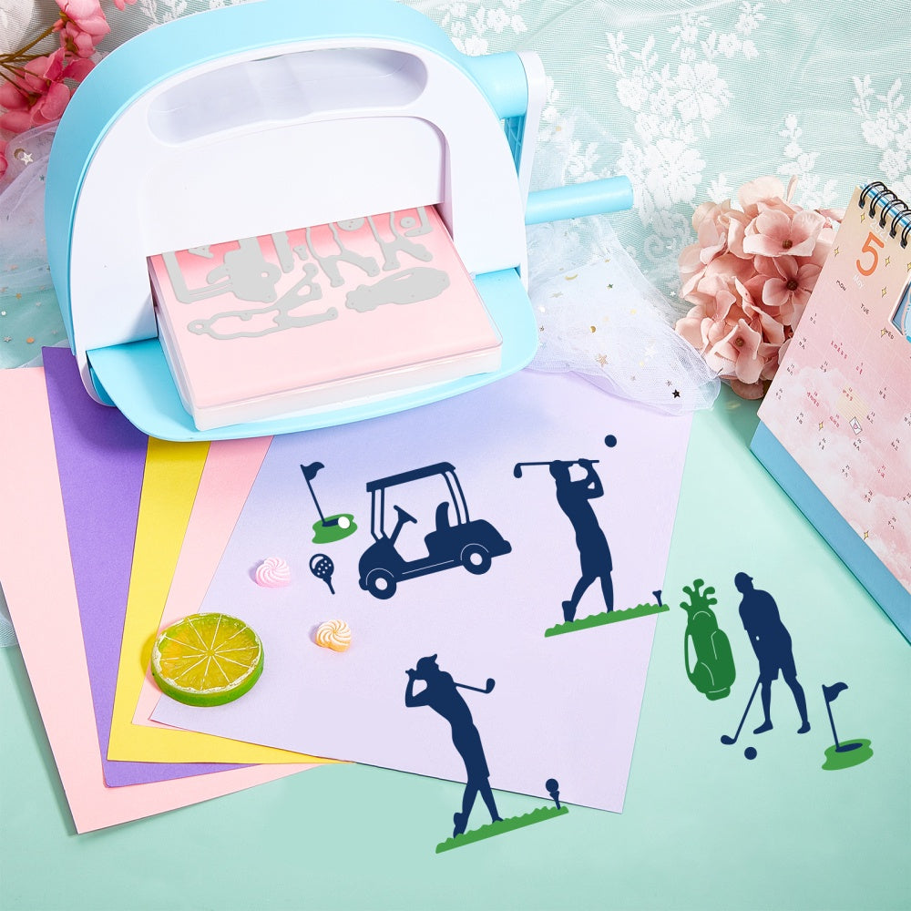 1pc Golf Theme Metal Cutting Dies for DIY Scrapbooking Cards Making