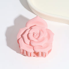 Rose Frosted Hair Claw Flower Shark Claw Hair Accessories