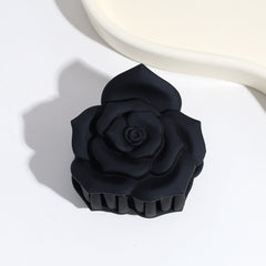 Rose Frosted Hair Claw Flower Shark Claw Hair Accessories