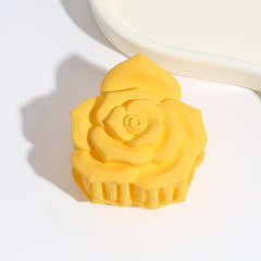 Rose Frosted Hair Claw Flower Shark Claw Hair Accessories