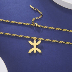 Amazigh Berbers Symbol Pendant Necklace