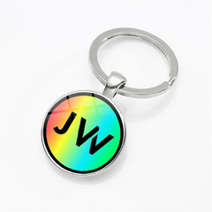 4Pcs Lot JW org Time Jewel Keychain Pendant DIY Vintage Keychain Gift