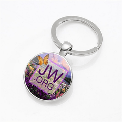 4Pcs Lot JW org Time Jewel Keychain Pendant DIY Vintage Keychain Gift