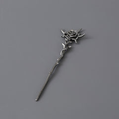 Irregular Hair Stick Long Hair Pin Ponytail Bun Holder Women Girls Hair Fork