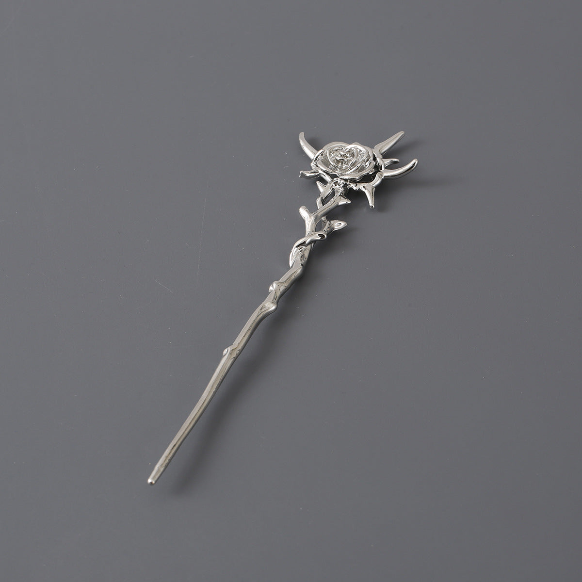 Irregular Hair Stick Long Hair Pin Ponytail Bun Holder Women Girls Hair Fork