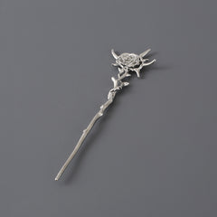 Irregular Hair Stick Long Hair Pin Ponytail Bun Holder Women Girls Hair Fork
