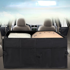 Car Sundries Bag Multifunctional Organizing Box Car Trunk Storage Box