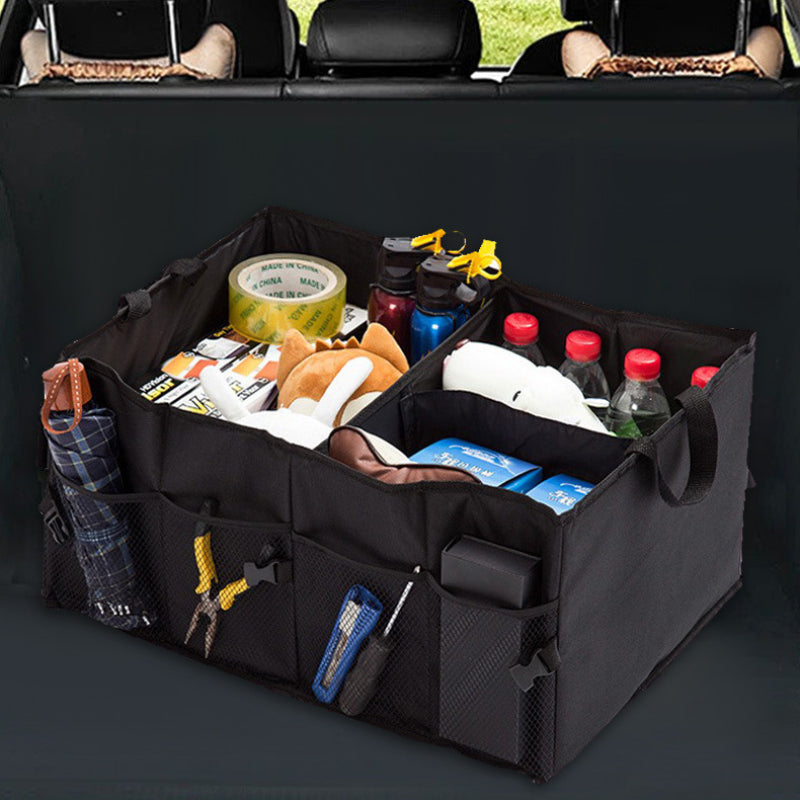 Car Sundries Bag Multifunctional Organizing Box Car Trunk Storage Box
