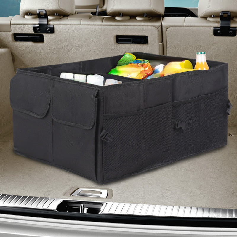 Car Sundries Bag Multifunctional Organizing Box Car Trunk Storage Box