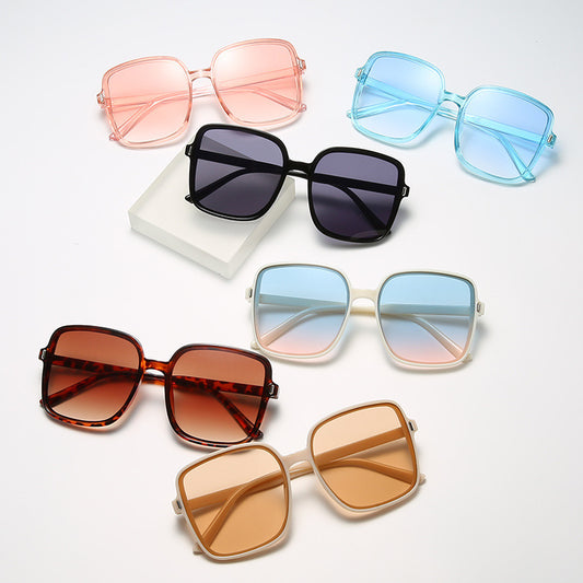 Oversized Square Sunglasses Gradient Glasses UV400
