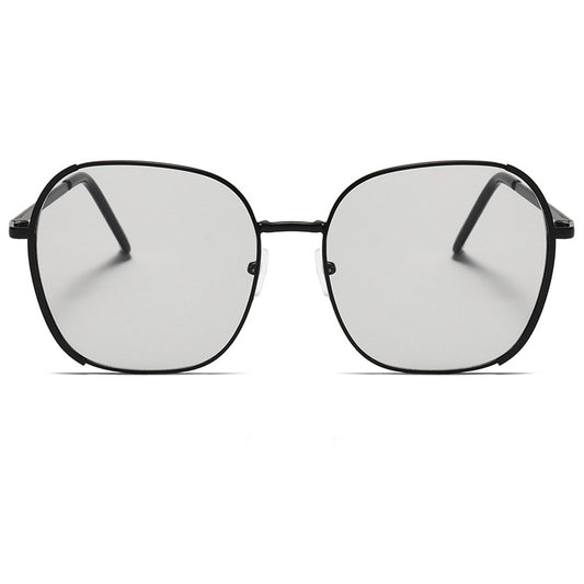 Oval Metal Sunglasses UV400 Outdoor Beach Glasses