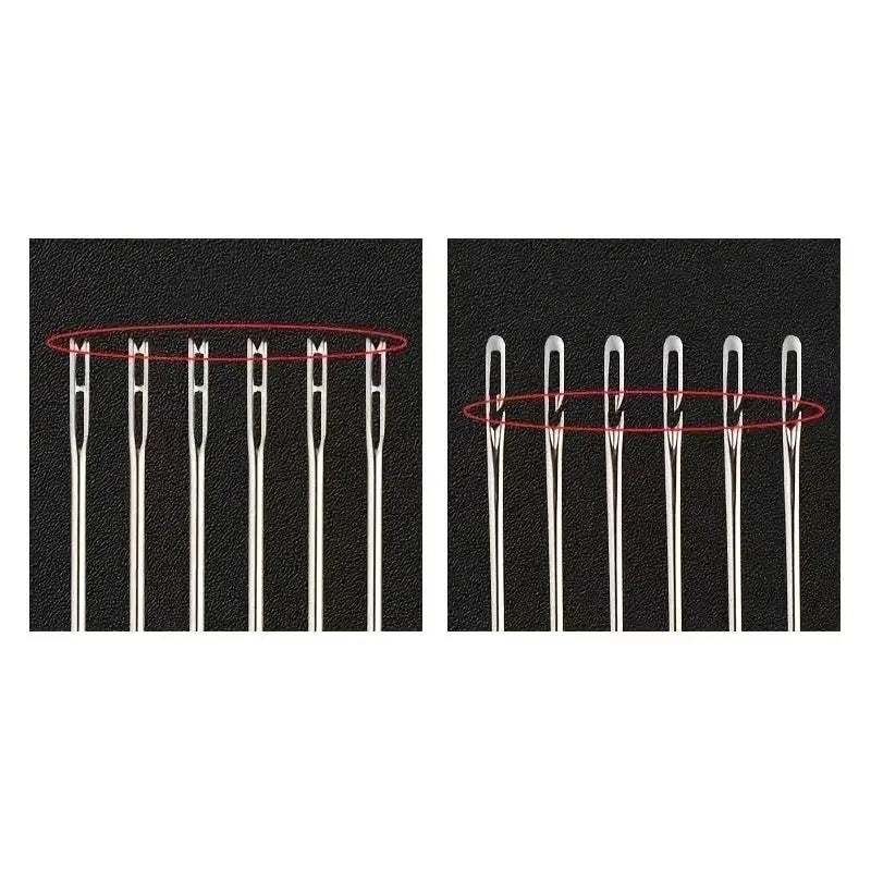 24pcs Metal Aluminum Crochet Wool Knitting Needles Set