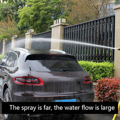 Heavy Duty Metal Handheld Water Nozzle for Car Washing & Garden Watering