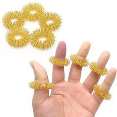 10pcs Finger Massagers for Stress Relief and Improved Circulation