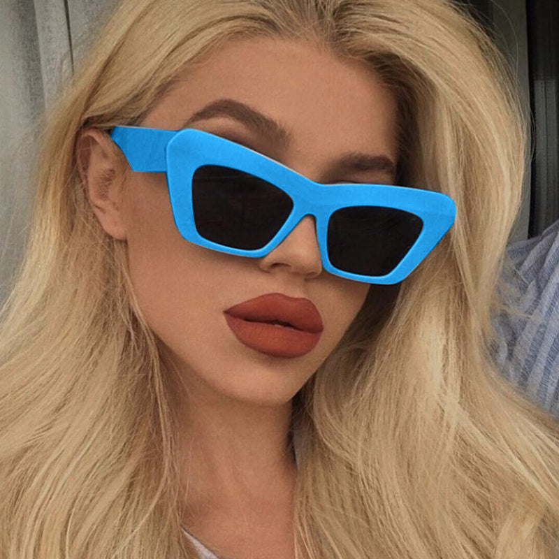 Y2K Cat Eye Sunglasses UV400 Anti Glare Glasses