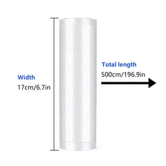 Food Vacuum Bags for Sealer Machine Extend Shelf Life Home Kitchen Supplies