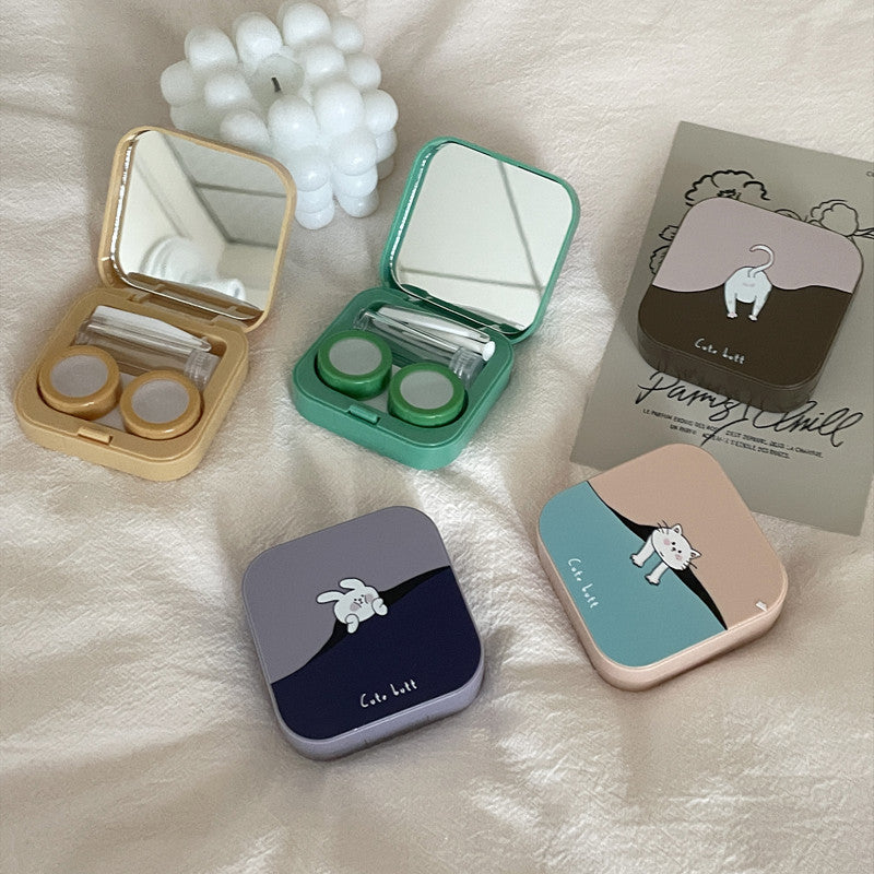 Cartoon Niche Beauty Eye Care Box Lens Box for Men