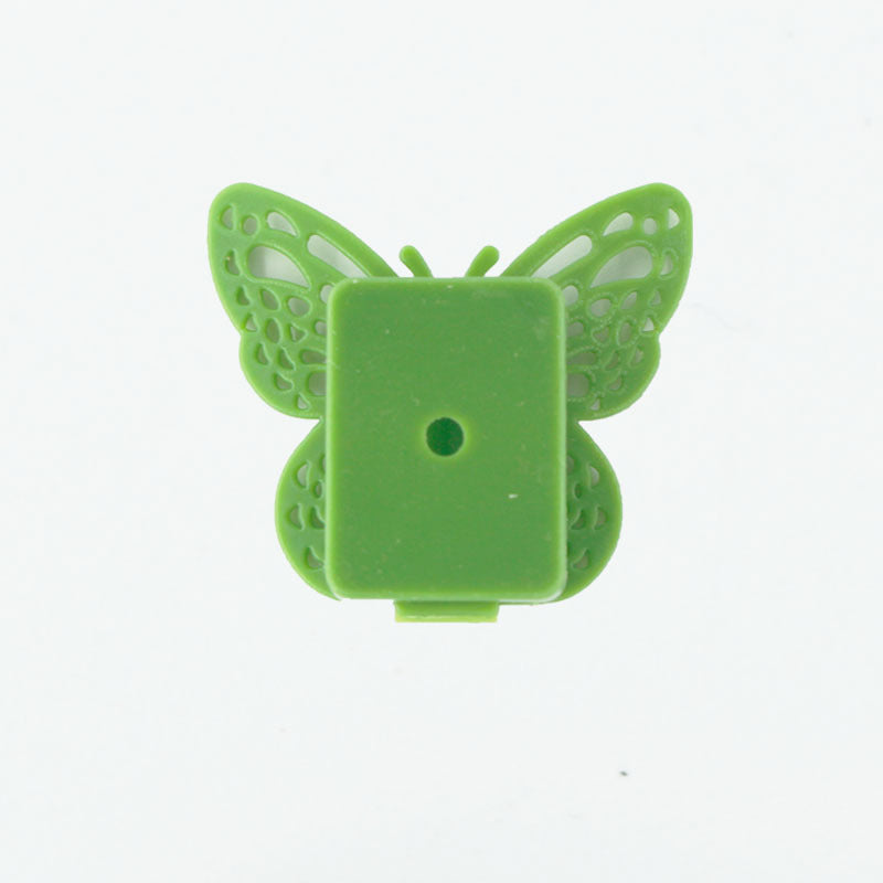 10pcs Green Butterfly Clips for Vines & Climbing Plants, Self Adhesive Plant Cli