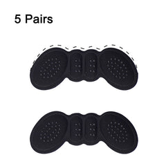 5 Pairs Heel Protector Relief Heel Pain Reduce Pressure On Heel Anti-wear Foot