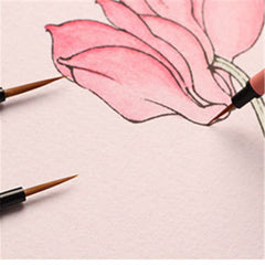 Ultra Fine 3 Line Brush Stroke Brush for Painting Nail Art