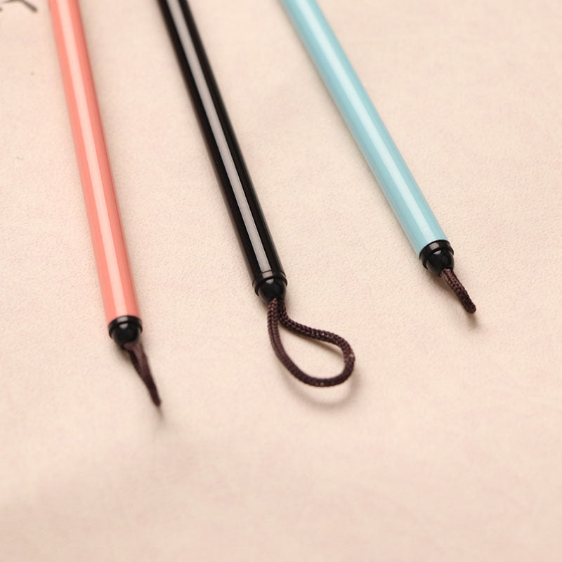 Ultra Fine 3 Line Brush Stroke Brush for Painting Nail Art