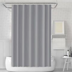 Waterproof Shower Curtain with 12 Hooks for Home Bathroom Decor