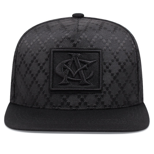 Men's Flat Top Baseball Cap Hip Hop Snapback Hat