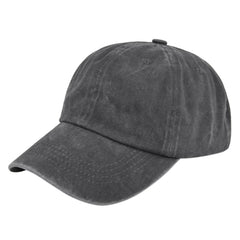 Men's Washed Denim Trucker Cap Baseball Dad Hat Outdoor Sports Hats