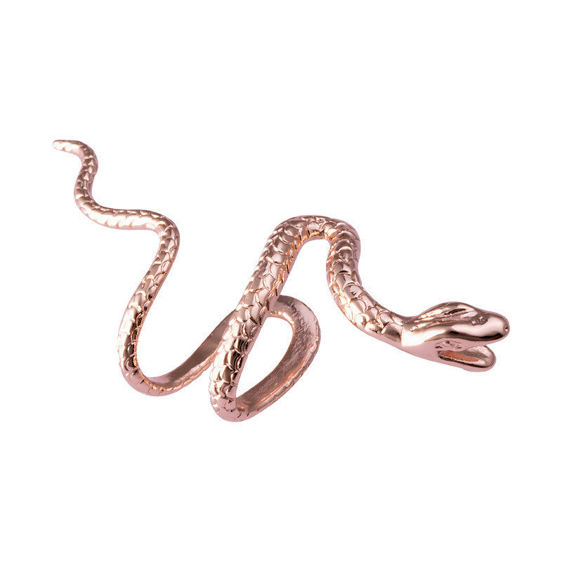 Men's Snake Shaped Ear Clips Non Pierced Cuff Earrings