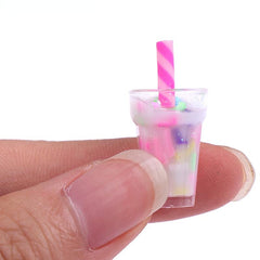 5pcs 1 12 Dollhouse Cream Drinks Bottles Model Dolls Kitchen Food