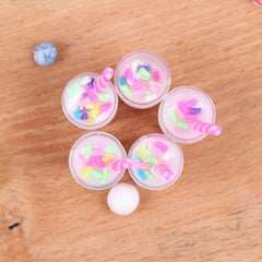 5pcs 1 12 Dollhouse Cream Drinks Bottles Model Dolls Kitchen Food