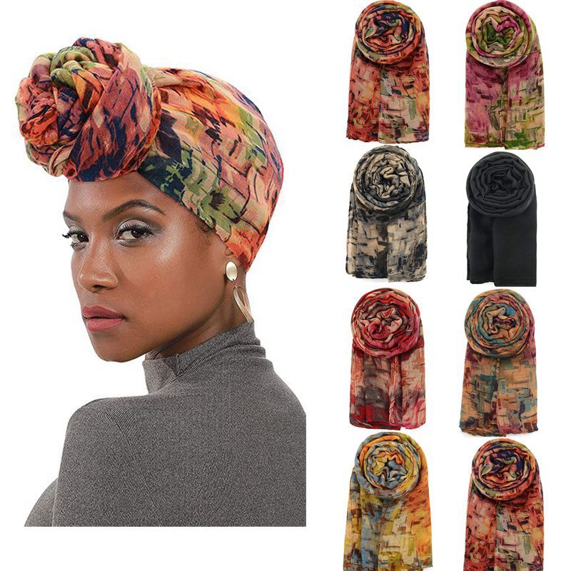 Boho Vintage Classic Scarf Soft Comfortable Sunscreen Headband