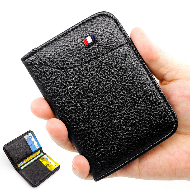 Men's Multifunctional Card Holder Ultra Thin Bank Card Holder Coin Purse