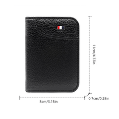 Men's Multifunctional Card Holder Ultra Thin Bank Card Holder Coin Purse