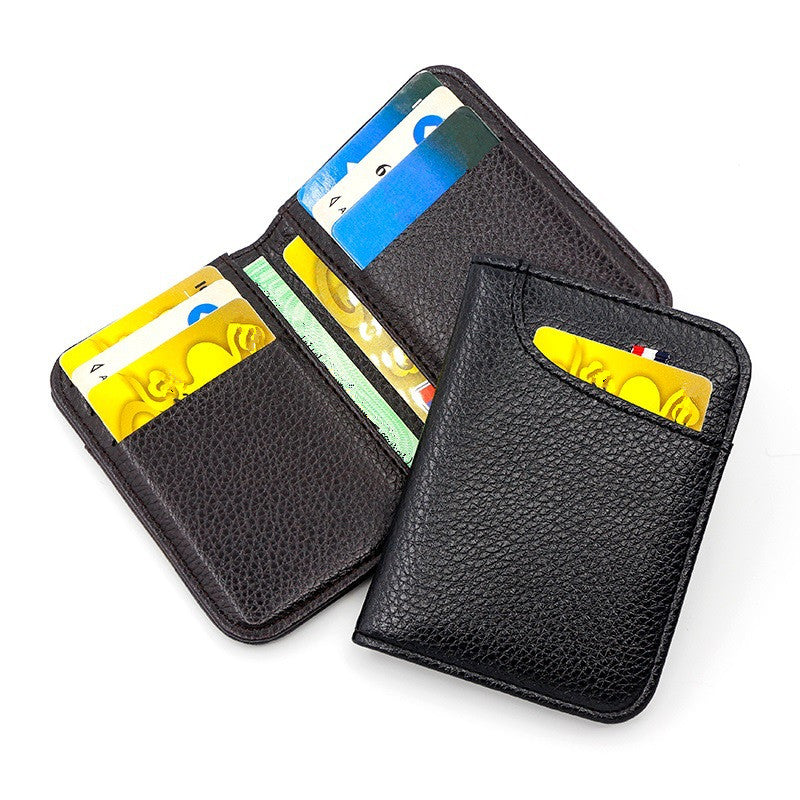 Men's Multifunctional Card Holder Ultra Thin Bank Card Holder Coin Purse