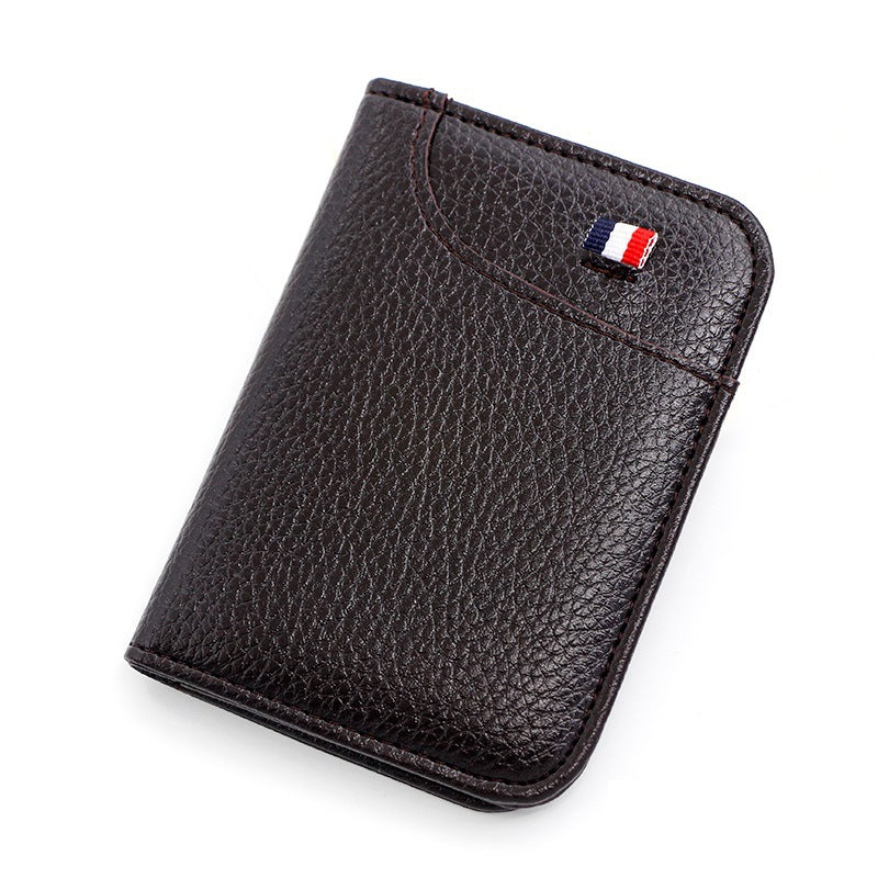 Men's Multifunctional Card Holder Ultra Thin Bank Card Holder Coin Purse