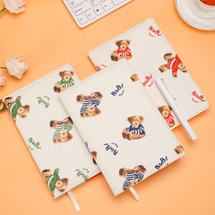 Little Bear Flip Book Hand Ledger Detachable Notebook Art Notes