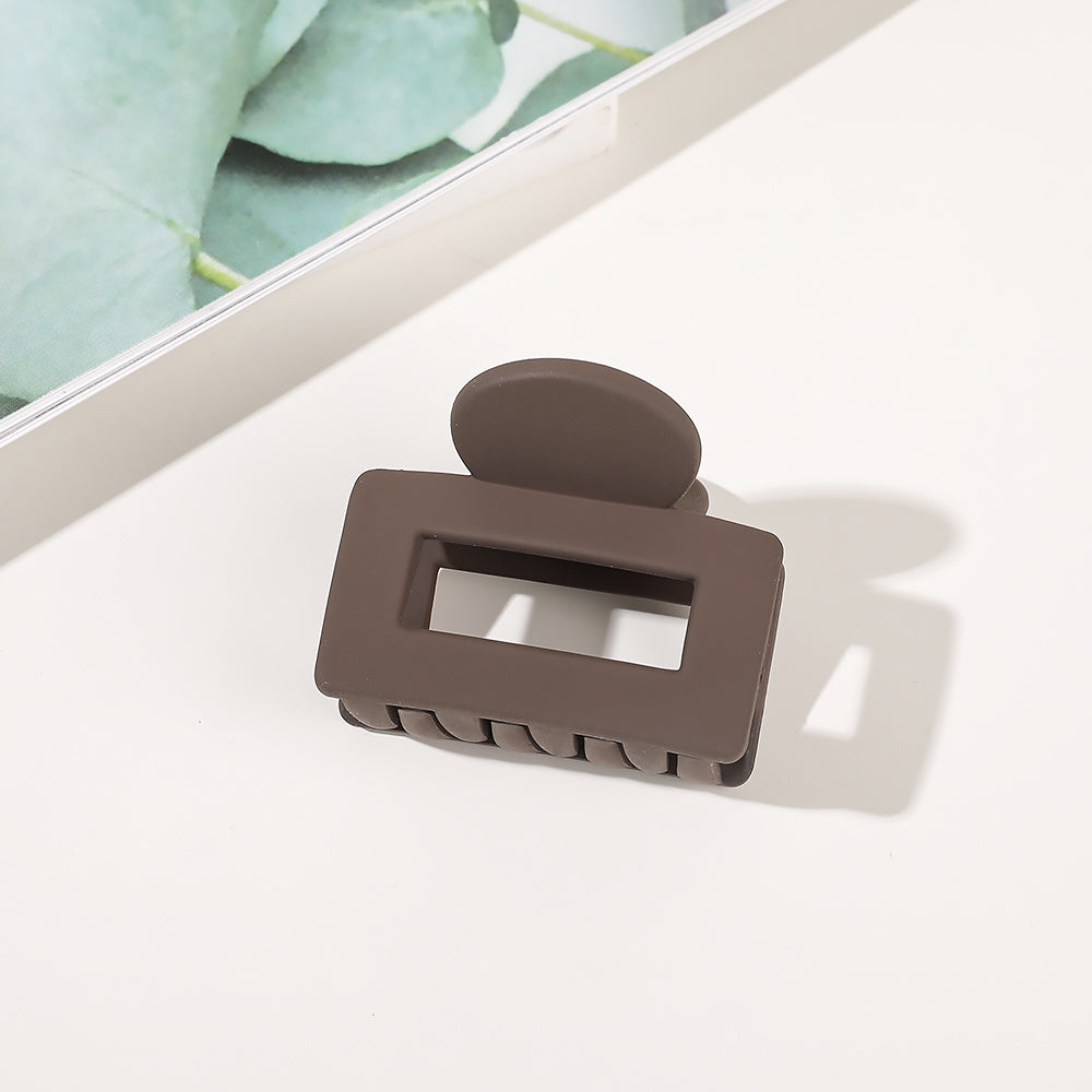 Mini Square Hair Claw for Thin Hair Non-slip Hold