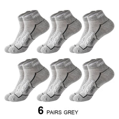 Men's Short Socks Thin Sports Mesh Running Sweat Absorbent Casual Cotton Socks