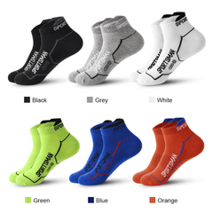 Men's Short Socks Thin Sports Mesh Running Sweat Absorbent Casual Cotton Socks