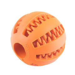 Food Leaking Rubber Chew Toy for Dogs, Interactive Molar Fun